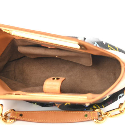 Louis Vuitton Monogram Multicolor Judy PM Black 5 of 10