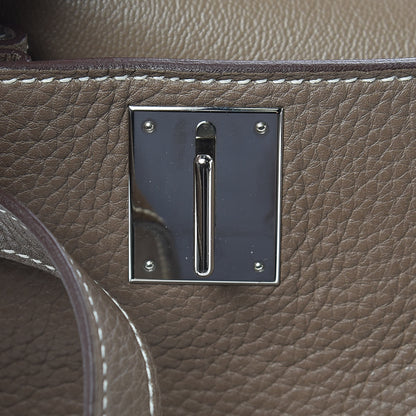 Hermes Taurillon Clemence Jypsiere 28 Etoupe 11 of 15