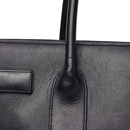 Saint Laurent Calfskin Large Sac De Jour Carryall Navy Blue 15 of 18