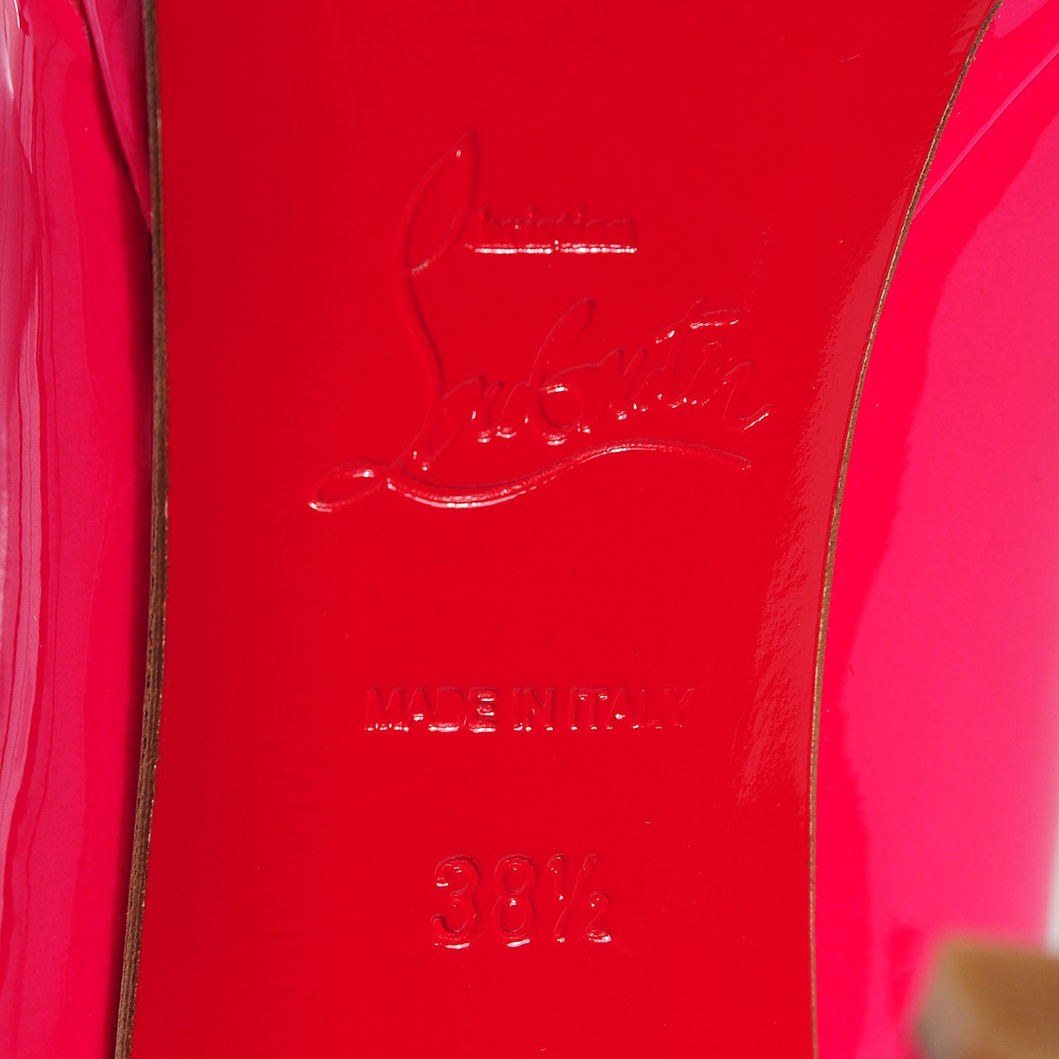 Christian Louboutin Patent Pigalle Plato 120 Pumps 38.5 Hot Pink 6 of 7