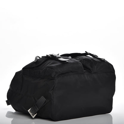 Prada Technical Nylon Saffiano Backpack Nero Black 4 of 8