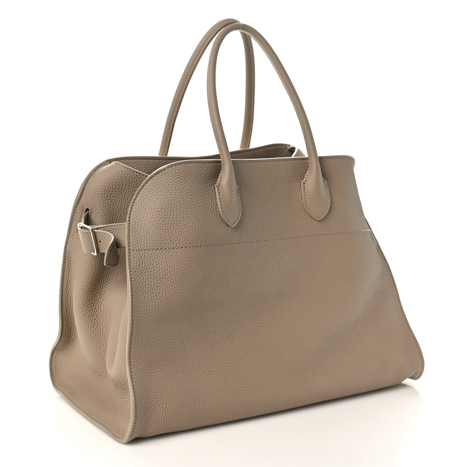 The Row Matte Grained Calfskin Soft Margaux 15 Silk 2 of 9