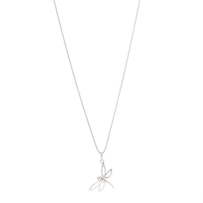 Tiffany Sterling Silver Dragonfly Pendant Necklace 1 of 6