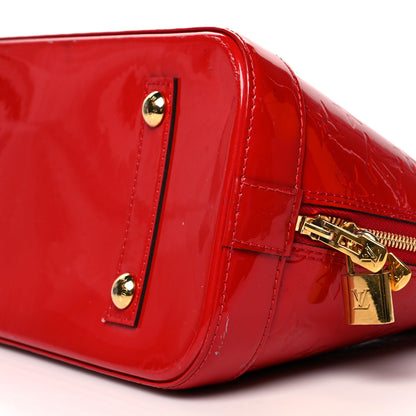 Louis Vuitton Vernis Alma PM Cherry 9 of 23