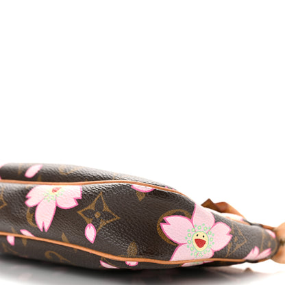 Louis Vuitton Monogram Cherry Blossom Pochette Accessories Brown 9 of 9