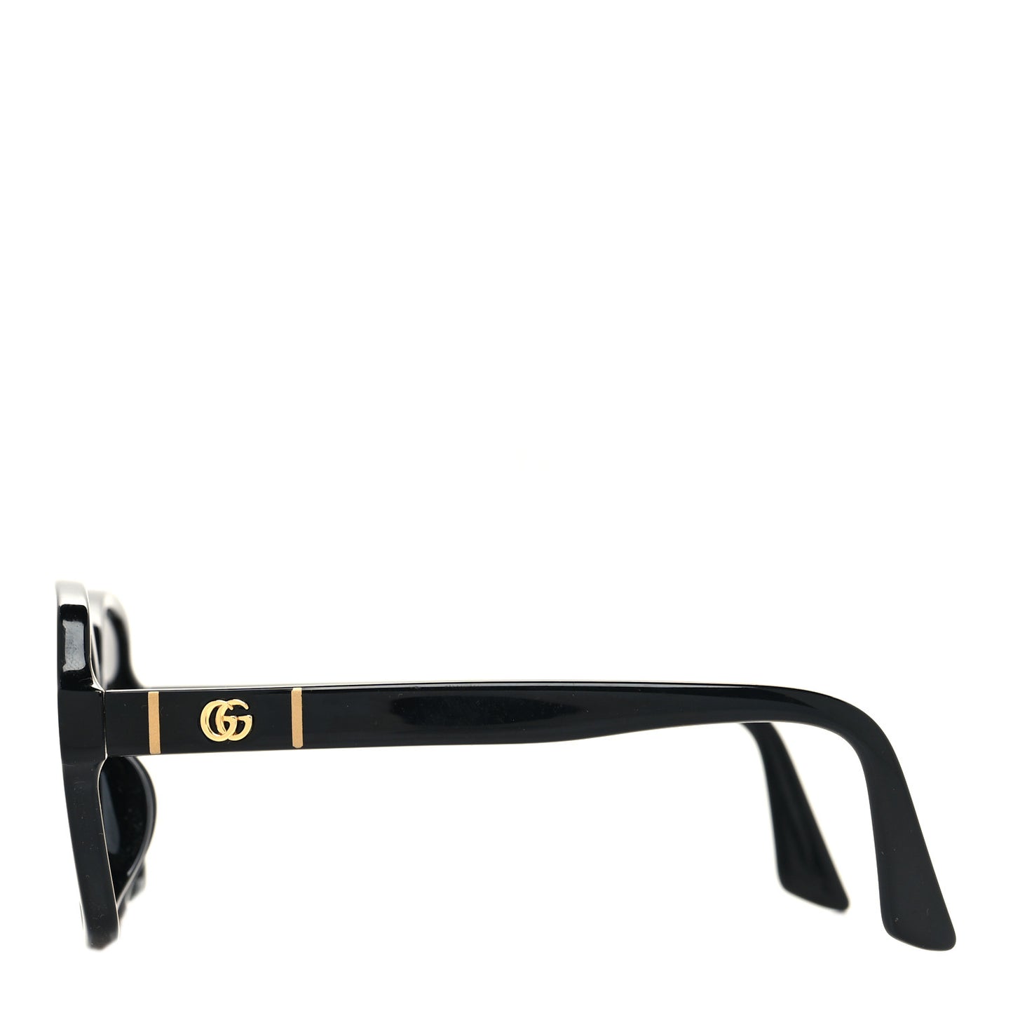 Acetate Square Sunglasses GG0765SA Black