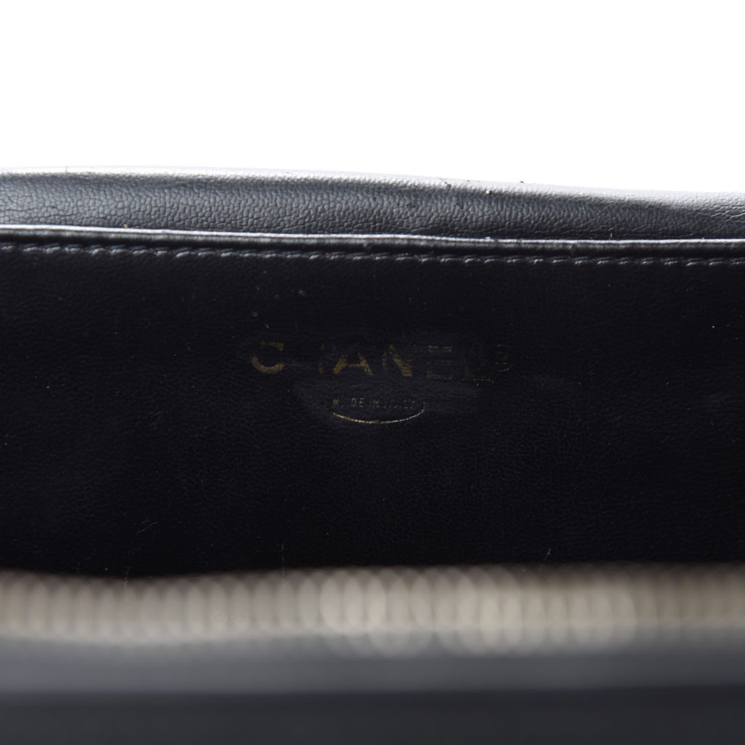 Chanel Caviar CC Vanity Train Case Black 13 of 15