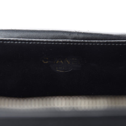 Chanel Caviar CC Vanity Train Case Black 13 of 15