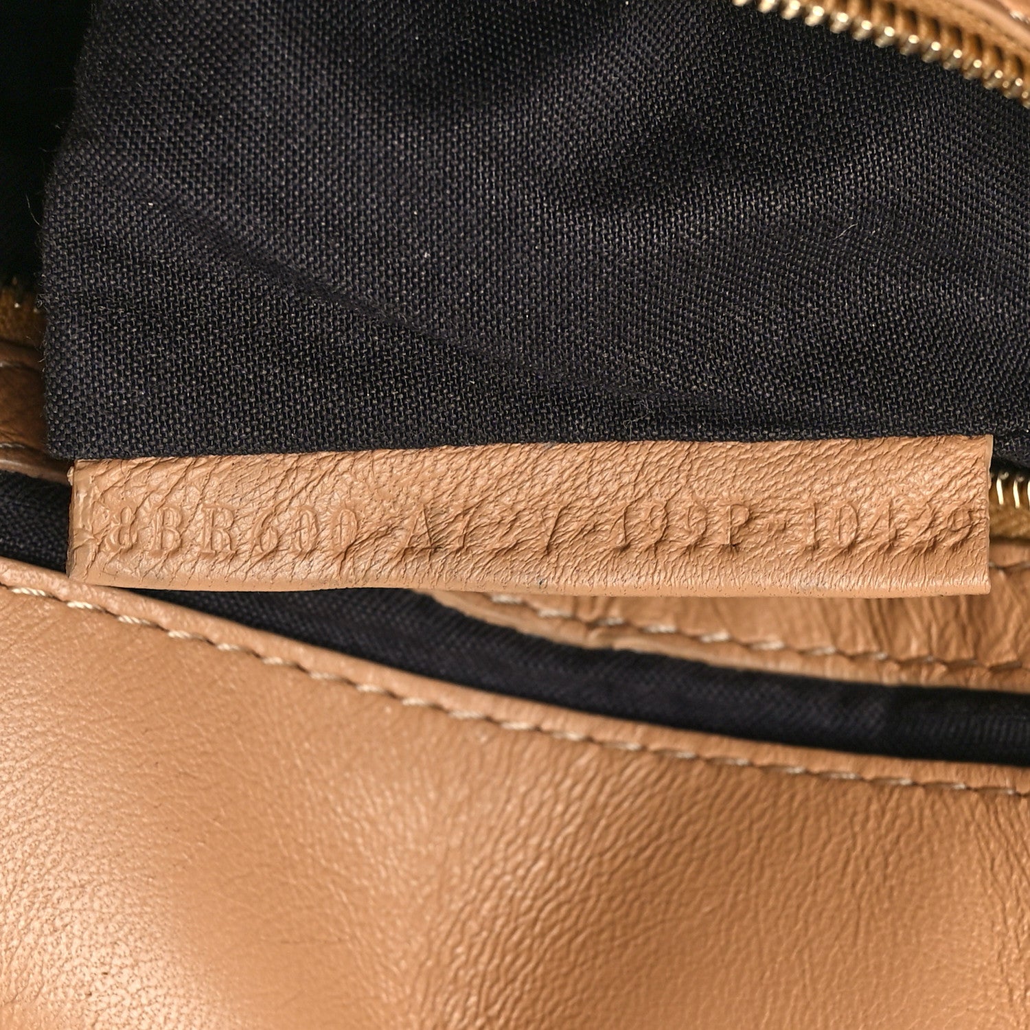 Fendi Nappa FF 1974 Embossed Baguette Durian 7 of 14
