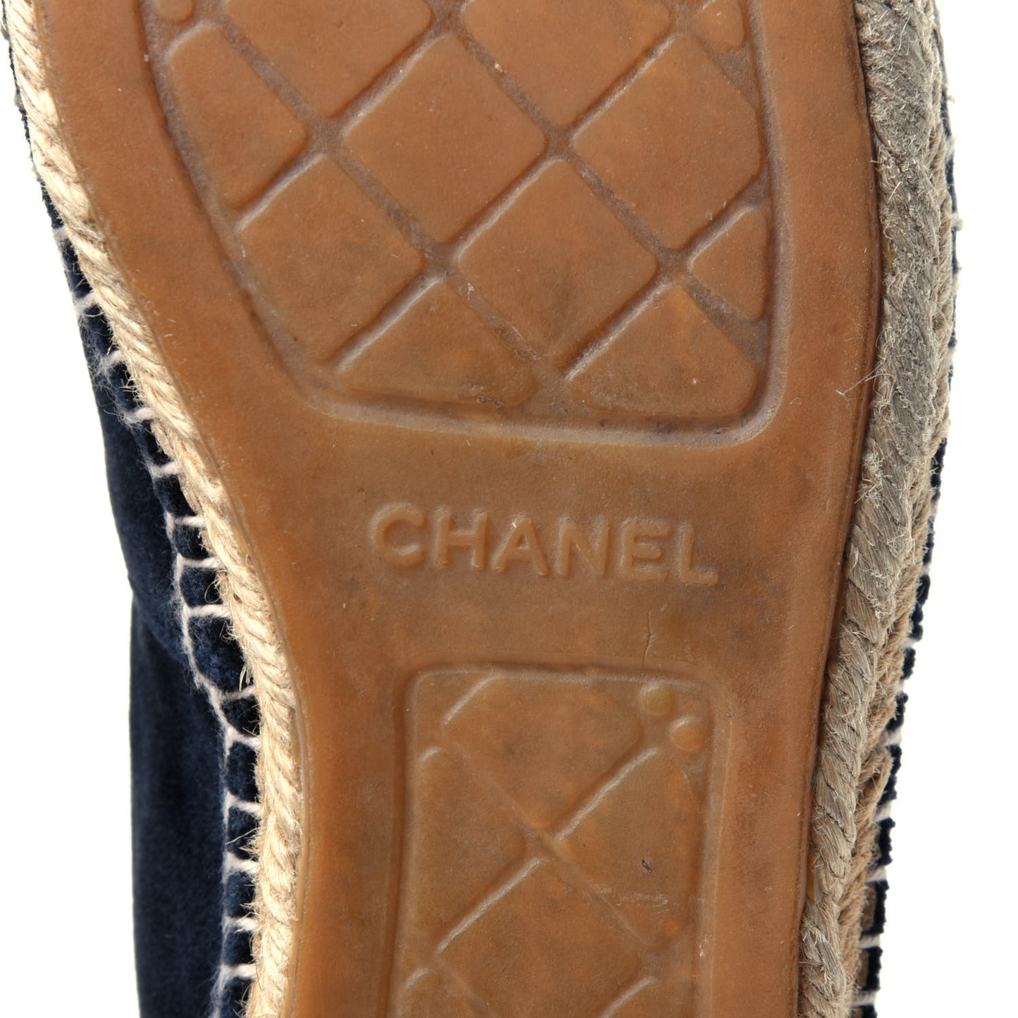 Velvet CC Espadrilles 39 Dark Navy Black