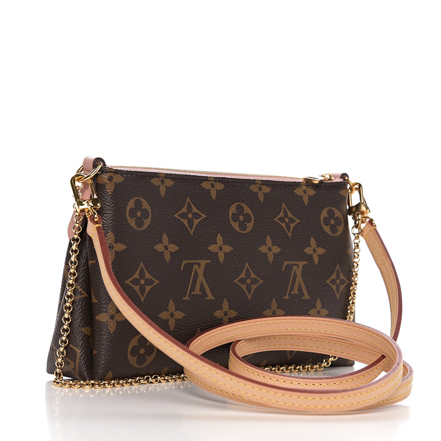 Monogram Pallas Clutch Rose Poudre