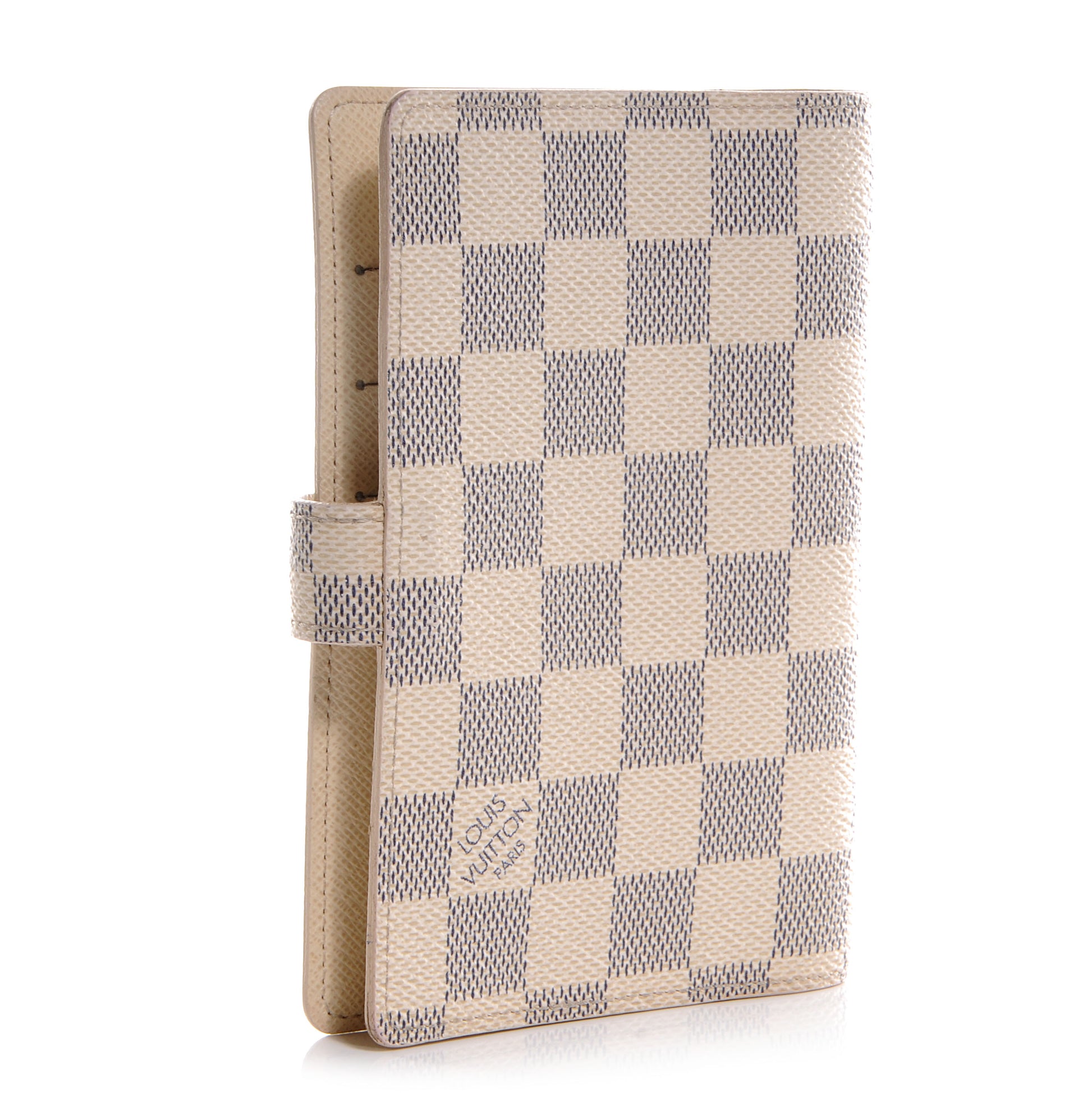 Louis Vuitton Damier Azur Small Ring Agenda Cover 3 of 8