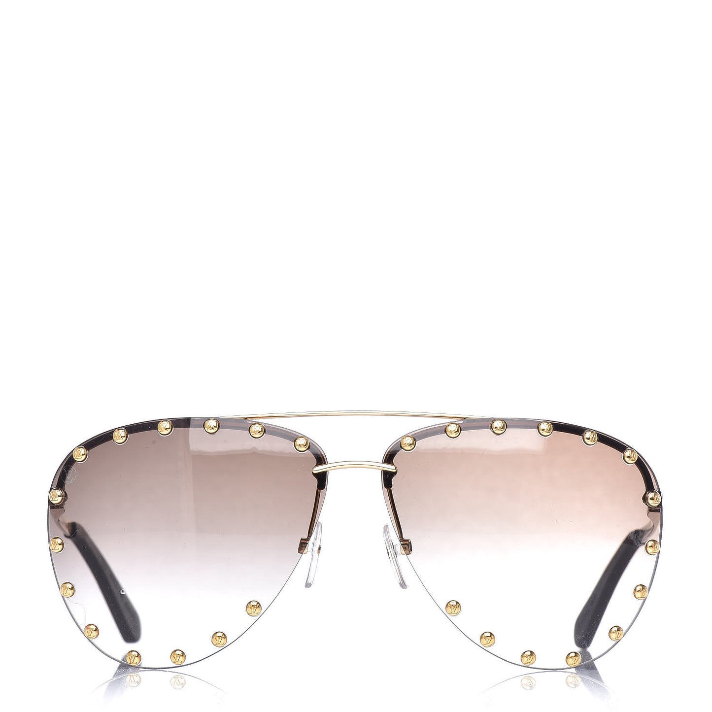 The Party Aviator Gradient Sunglasses Z0914U Brown