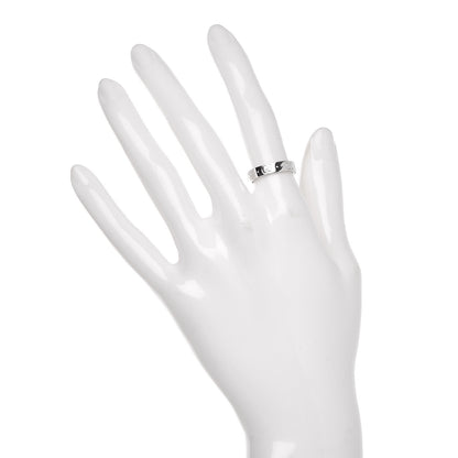 Gucci 18K White Gold 4mm Icon Thin Band Ring 51 5.75 2 of 6