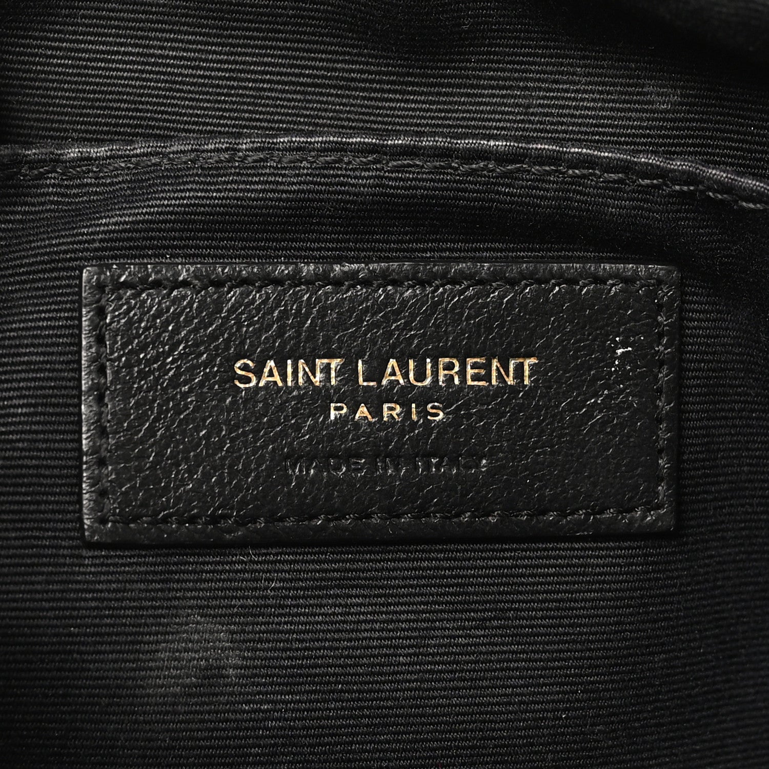Saint Laurent Calfskin Matelasse Monogram Lou Camera Bag Dark Beige 6 of 12