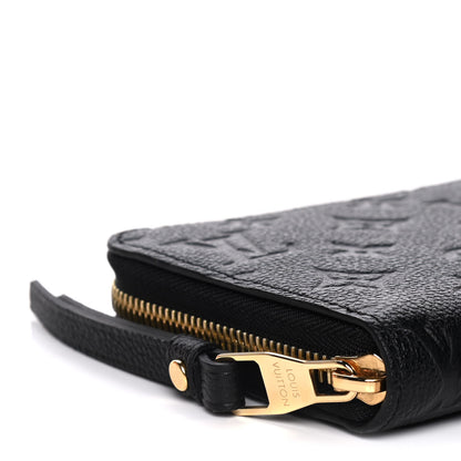 Louis Vuitton Empreinte Zippy Wallet Black 5 of 11