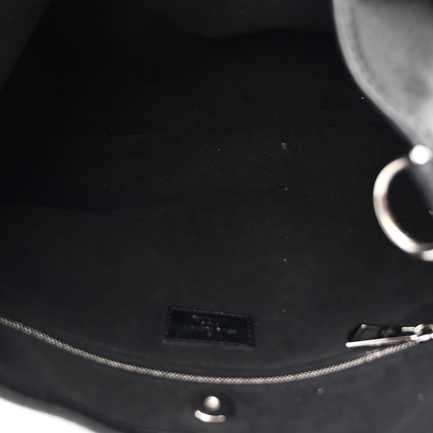 Louis Vuitton Lambskin CarryAll Cargo Vibe PM  Black 4 of 7