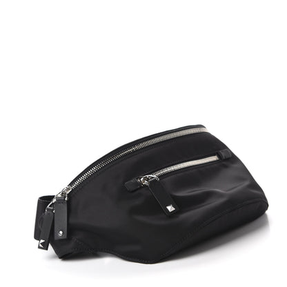Valentino Garavani Nylon VLTN Rockstud Belt Bag Black 4 of 9