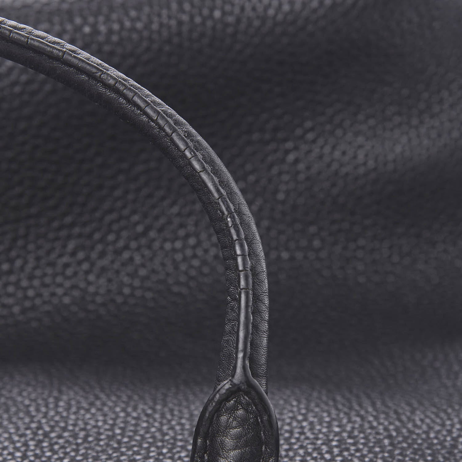 Prada Vitello Daino Tote Black 9 of 11