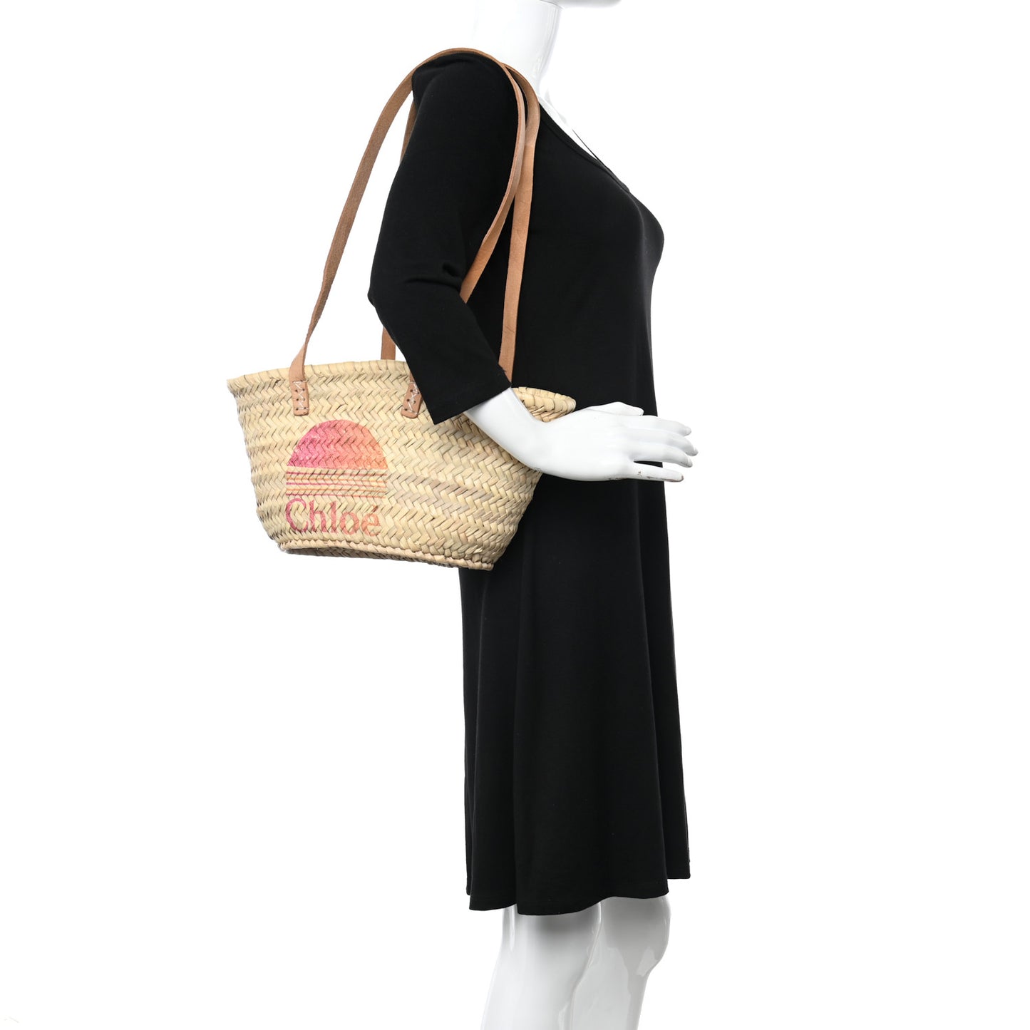 Raffia Basket Bag Natural