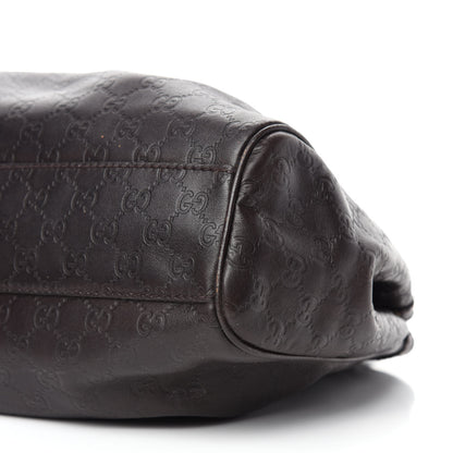 Gucci Guccissima Medium Sukey Tote Chocolate 7 of 14