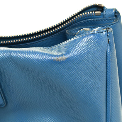 Prada Saffiano Medium Galleria Double Zip Tote Cobalto 14 of 25