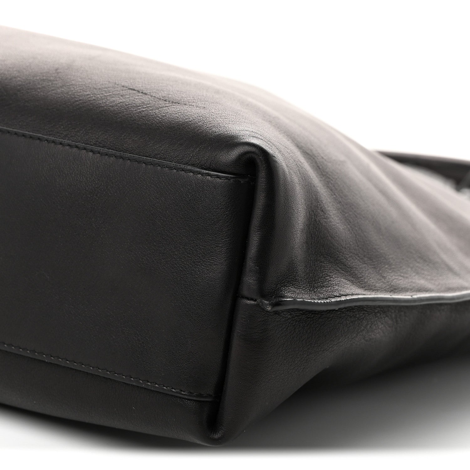 Saint Laurent Calfskin Hobo Black 10 of 10