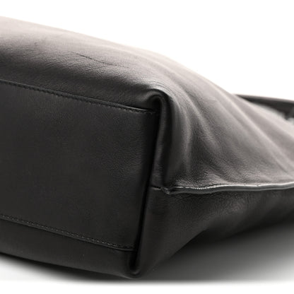 Saint Laurent Calfskin Hobo Black 10 of 10