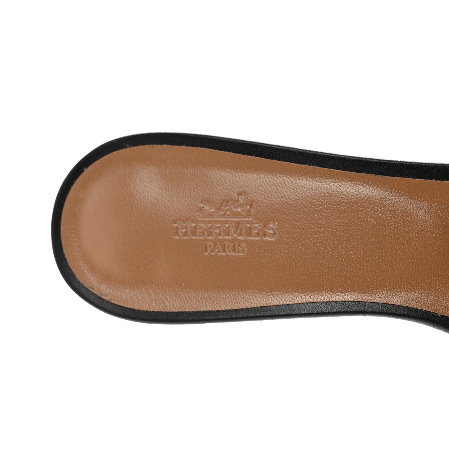 Calfskin Oasis Sandals 39 Black