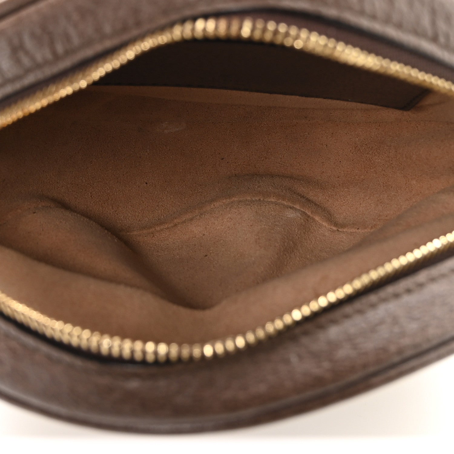 Gucci GG Supreme Monogram Web Mini Ophidia Round Backpack Brown 5 of 10