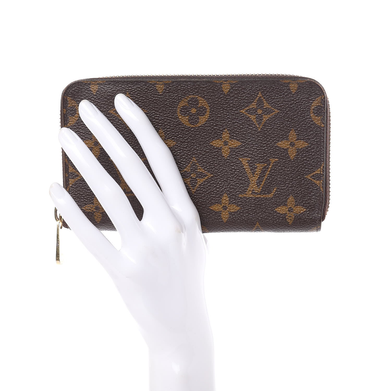 Louis Vuitton Monogram Zippy Compact Wallet 2 of 12