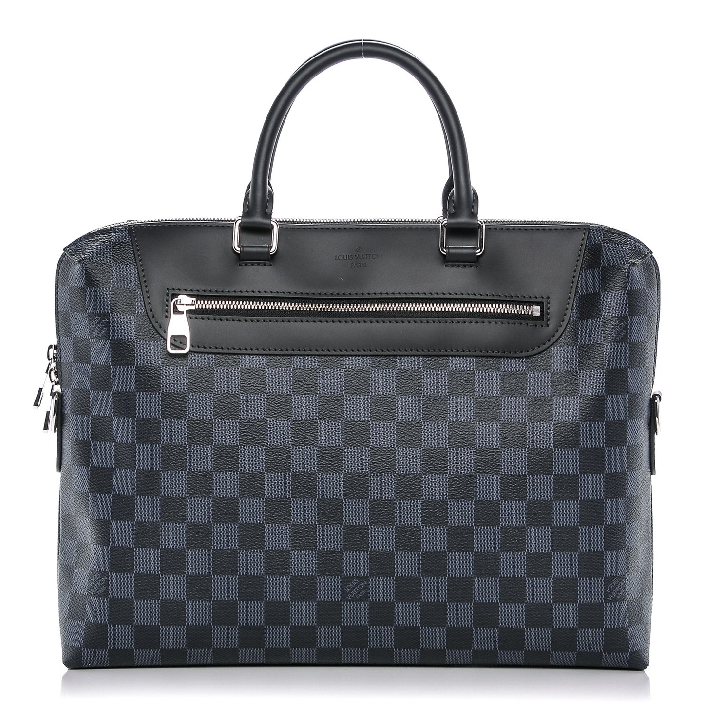 Damier Graphite Porte-Documents Jour
