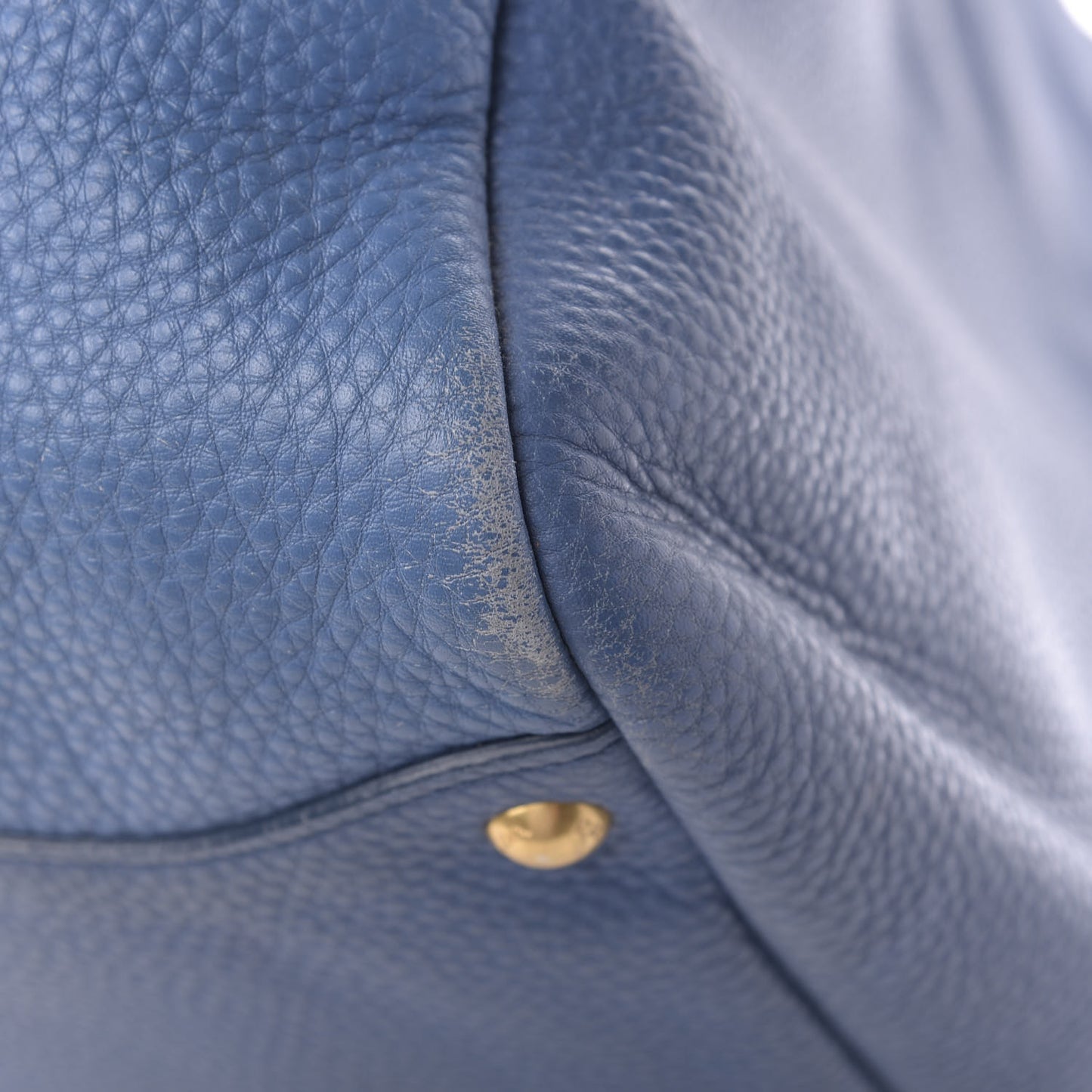 Vitello Daino Double Pocket Hobo Cobalto