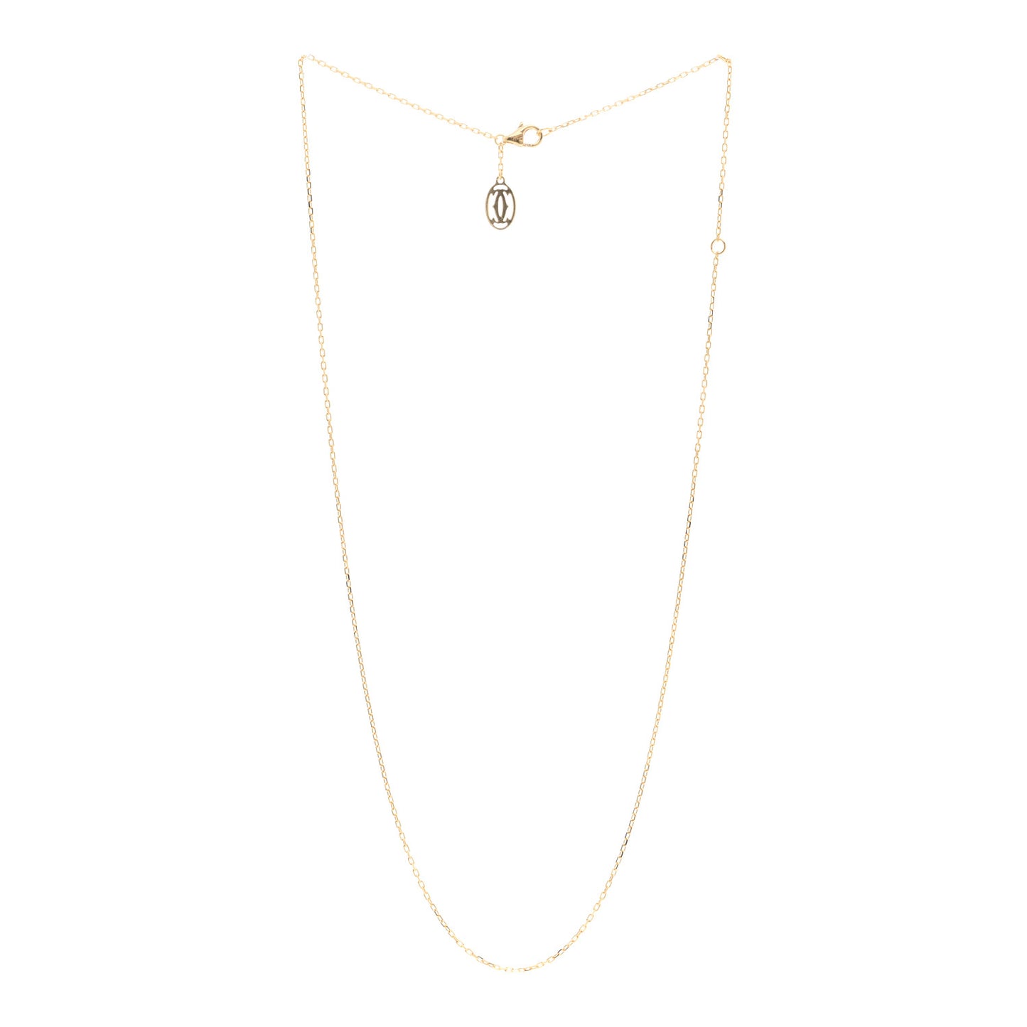 18K Yellow Gold Chain Necklace