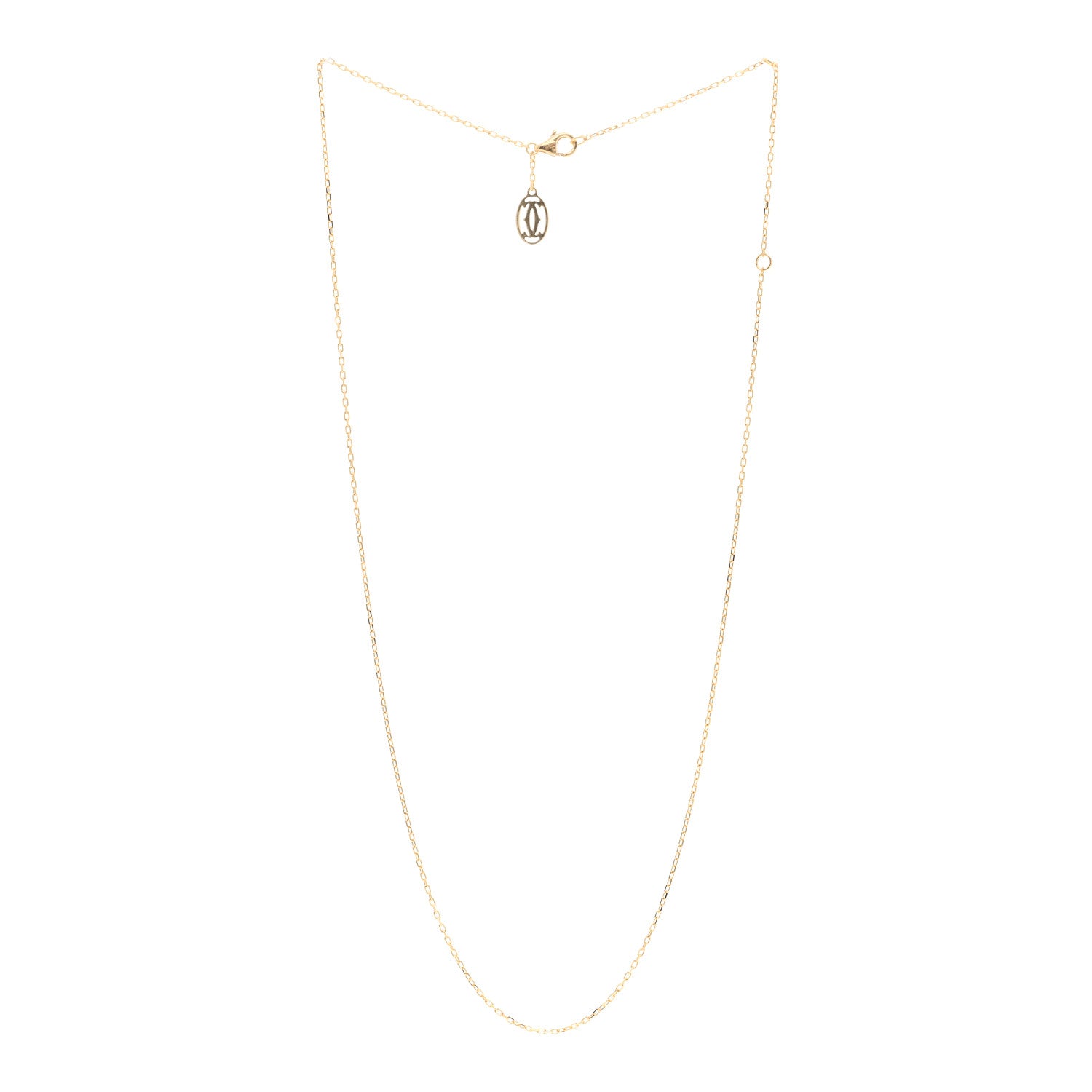 Cartier 18K Yellow Gold Chain Necklace 3 of 5
