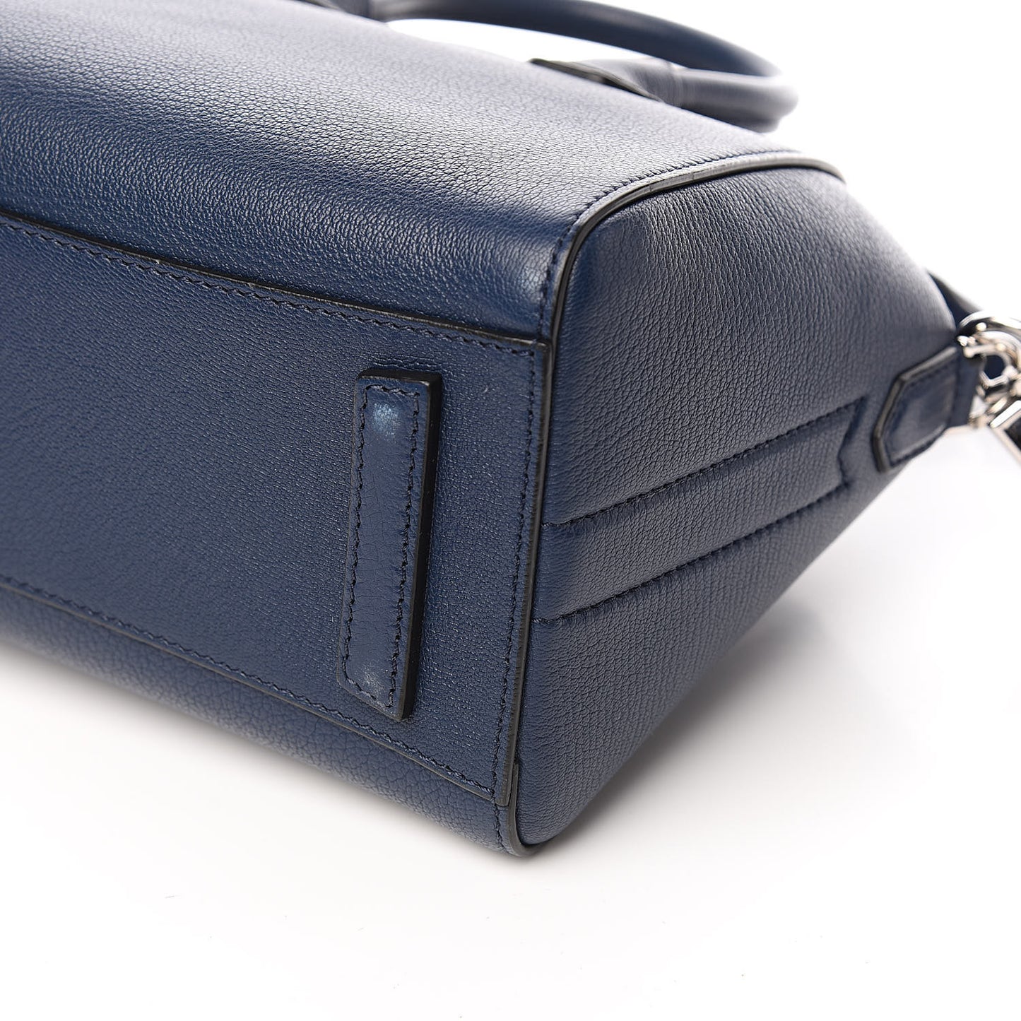 Sugar Goatskin Mini Antigona Night Blue