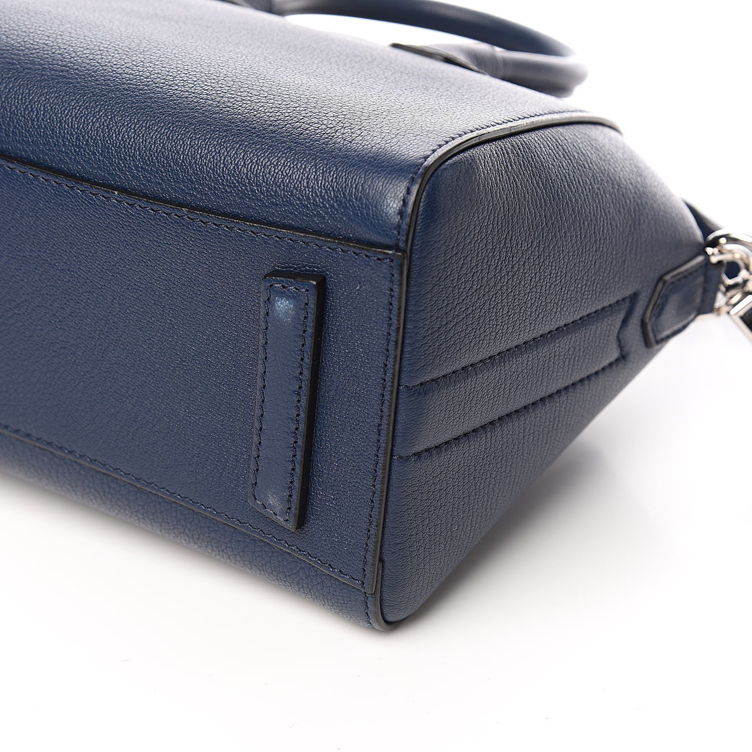 Givenchy Sugar Goatskin Mini Antigona Night Blue 9 of 12