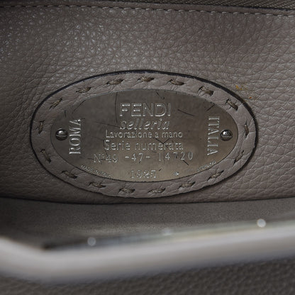 Fendi Cuoio Romano Selleria Medium Peekaboo Iconic Satchel Corda 6 of 11