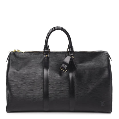 Louis Vuitton Epi Keepall 45 Black 1 of 9