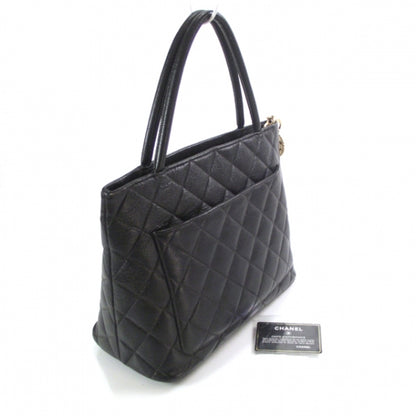 Chanel Caviar Medallion Tote Black 3 of 13