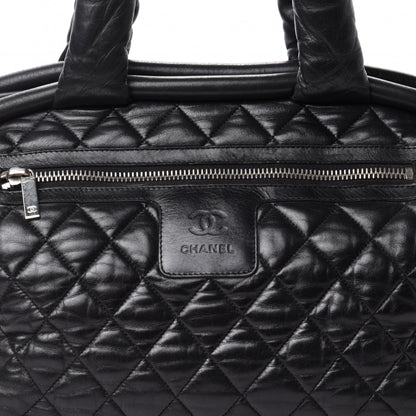 Chanel Lambskin Coco Cocoon Bowler Black 10 of 10