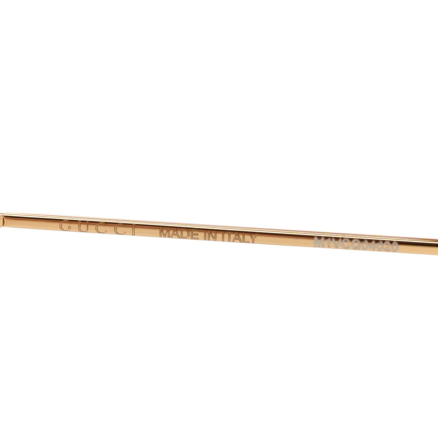 Gucci Metal Pearl Cat Eye Sunglasses GG0364S Gold 5 of 7