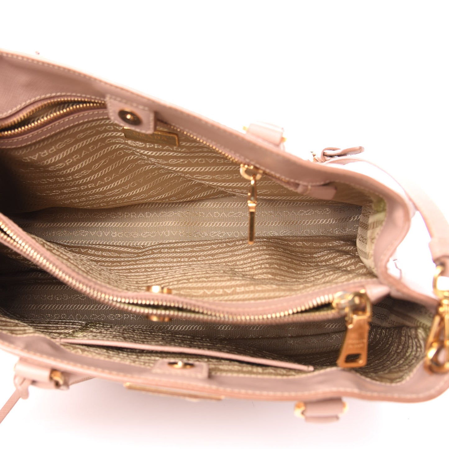 Saffiano Lux Medium Tote Orchidea