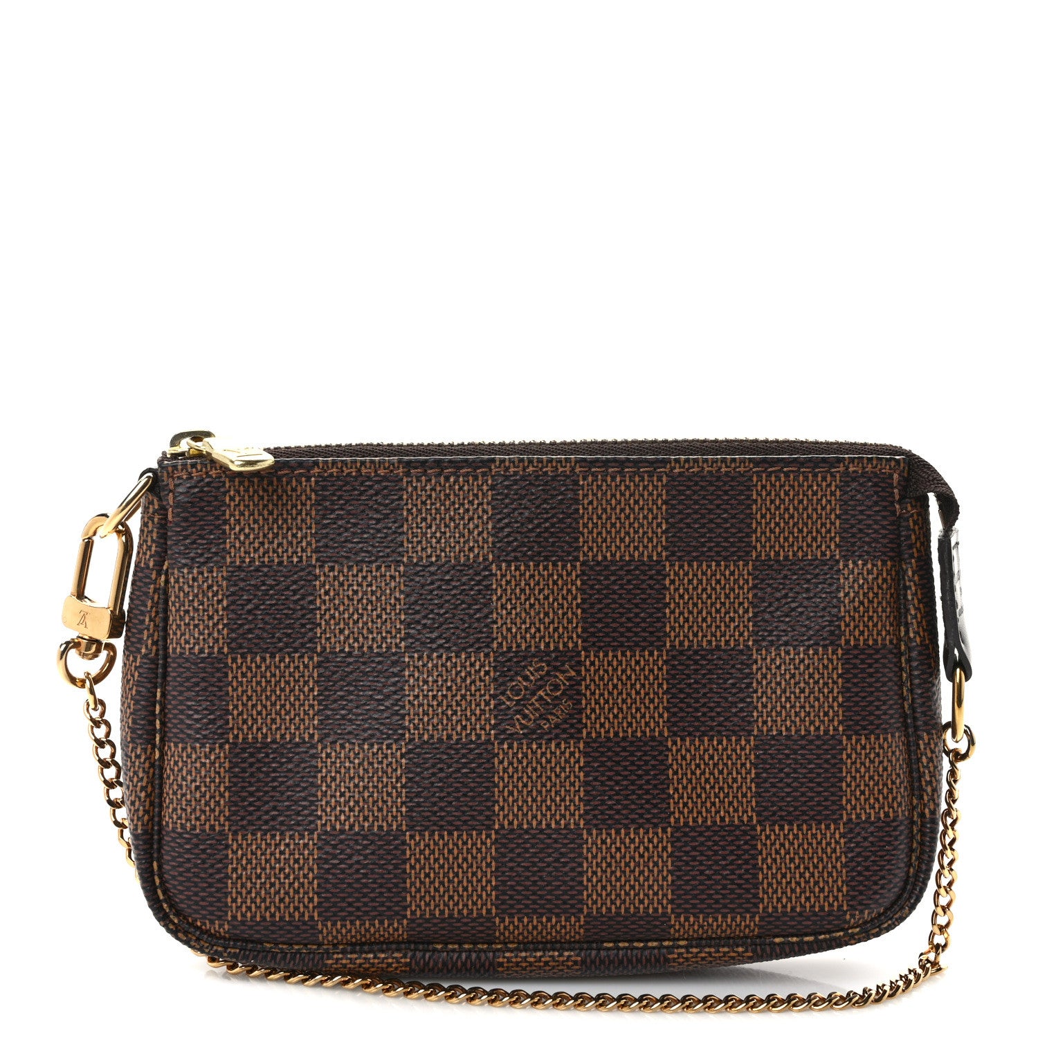 Louis Vuitton Damier Ebene Mini Pochette Accessories 1 of 11