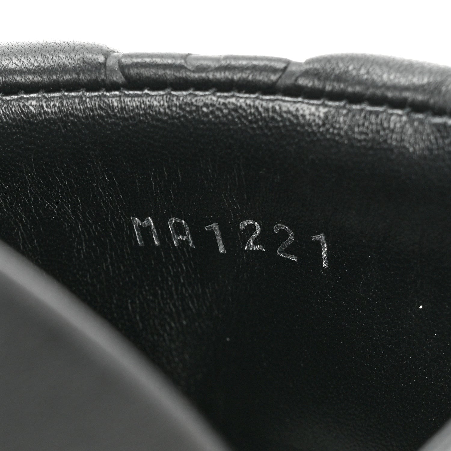 Louis Vuitton Calfskin Embossed Monogram Sunset Flat Comfort Mule 38 Black 8 of 10