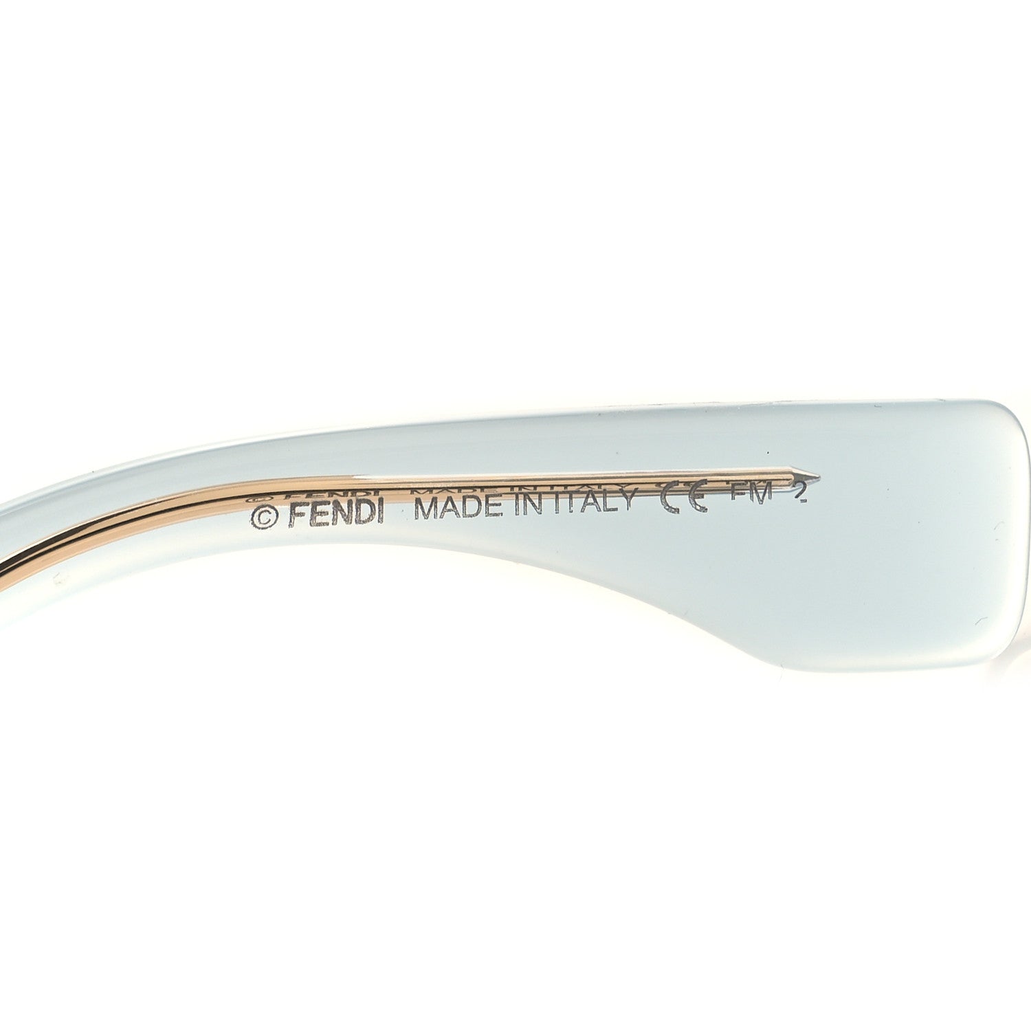 Fendi Acetate Fendi Square Sunglasses FF 0458/G/S Light Blue 5 of 7
