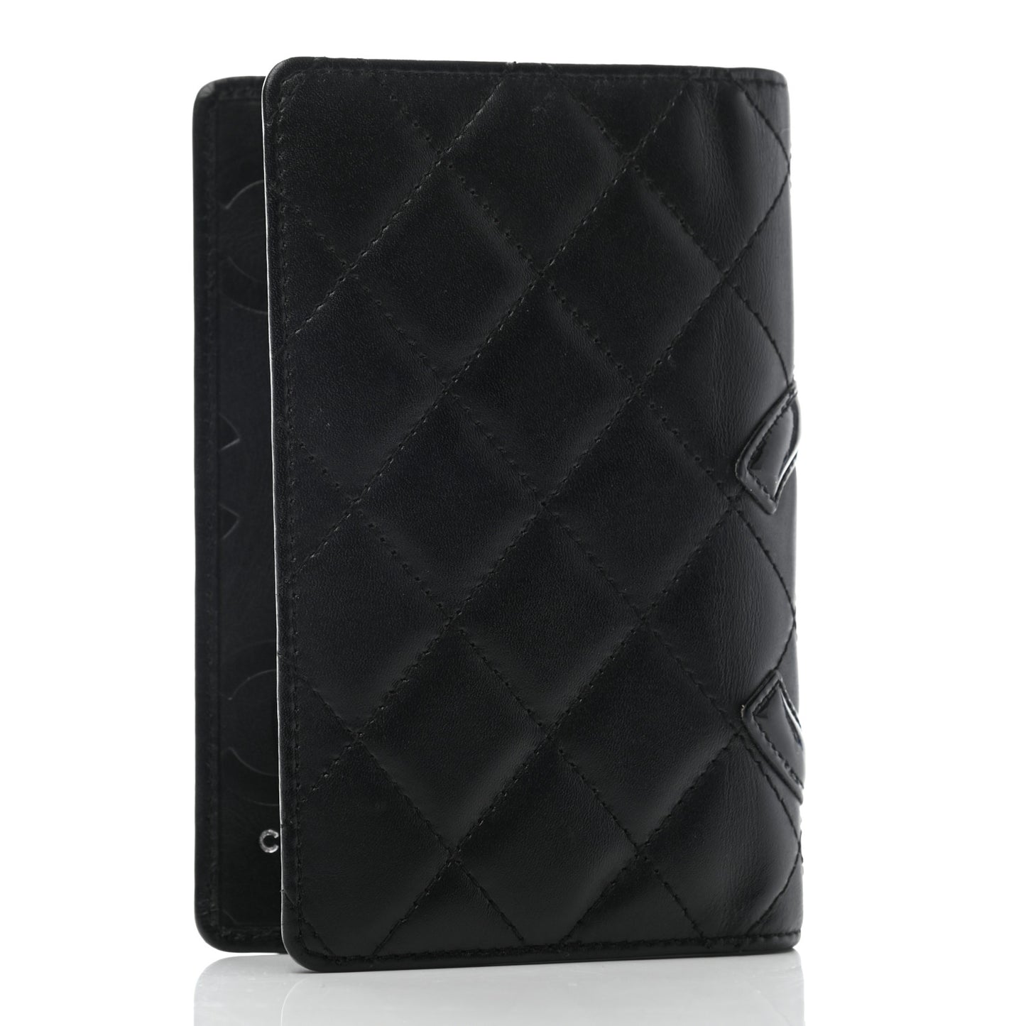 Calfskin Quilted Cambon Small Agenda Planner