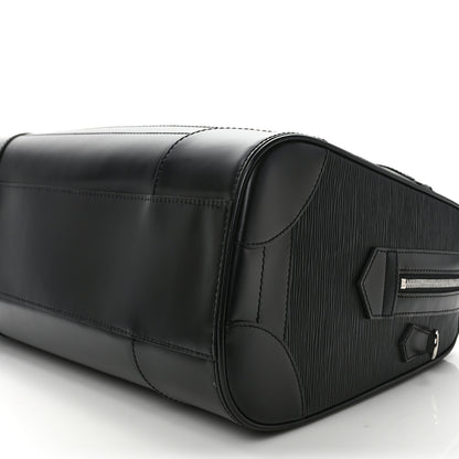 Louis Vuitton Epi Sac De Ville Bourget Black 8 of 8