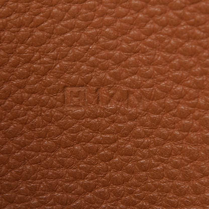 Hermes Taurillon Clemence Dogon Duo Wallet Gold 19 of 22