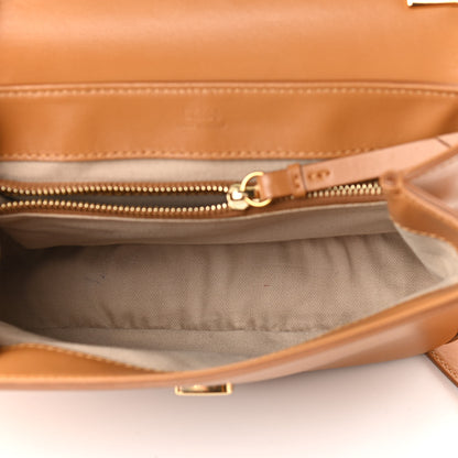 Chloe Calfskin Small C Double Carry Autumnal Brown 5 of 11